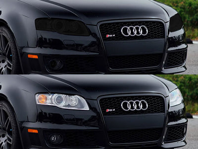 audi rs4 2007-2008 Headlight Tint Appearance