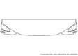 rs7 Avery Dennison Clear Bra Hood Precut PPF Diagram