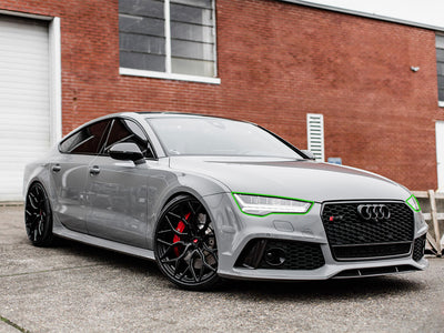 audi a7 2016-2018 Headlight Protection Installation Location