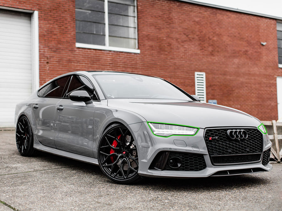 audi a7 2016-2018 Headlight Protection Installation Location