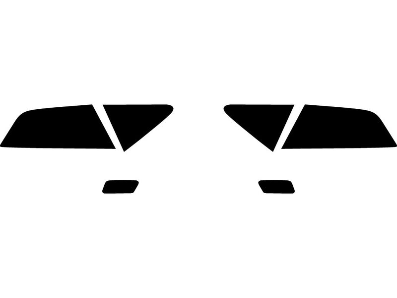 rs7 Precut Tail Light Tint Diagram