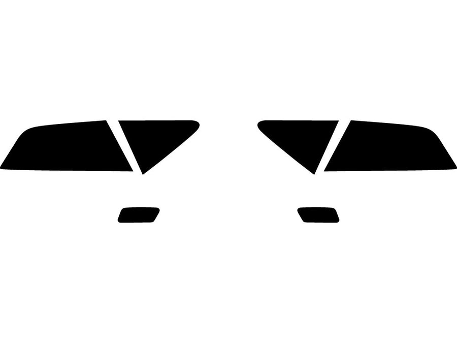 rs7 Precut Tail Light Tint Diagram