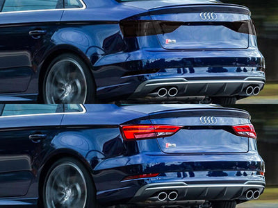 s3 Before and After Smoked Taillights
