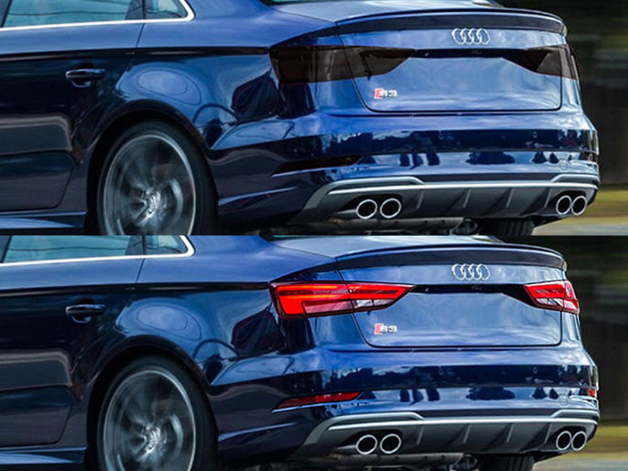 s3 Before and After Smoked Taillights