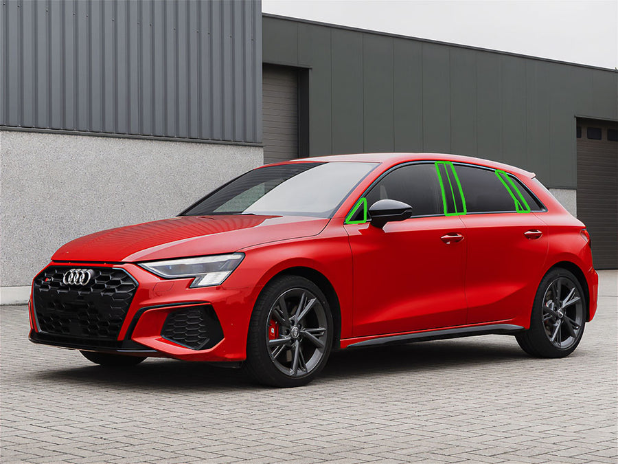 audi s3 2015-2020 Pillar Post Trim Installation Location