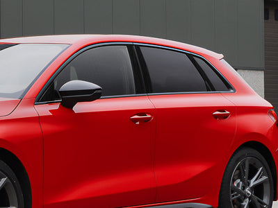 audi s3 2015-2020 Brushed Aluminum Black Pillar Cover Diagram