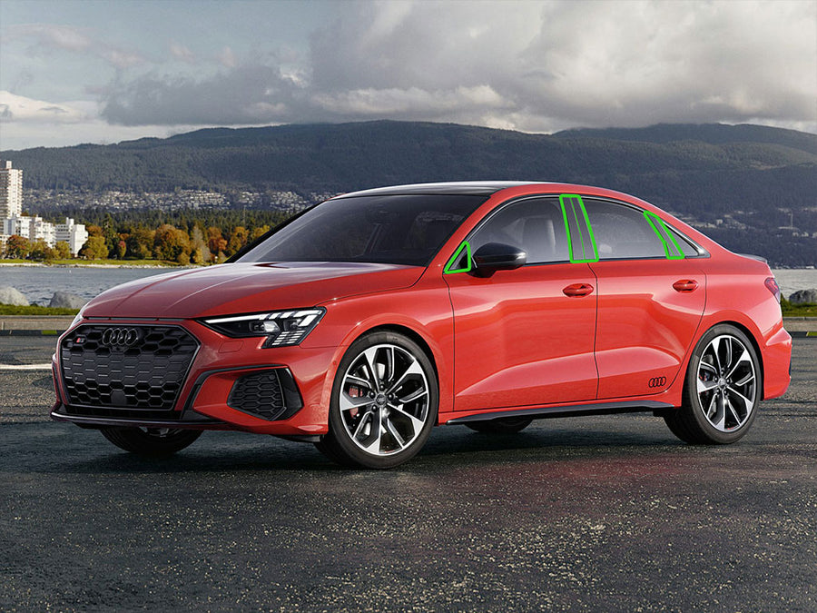 audi s3 2021-2023 Pillar Post Trim Installation Location