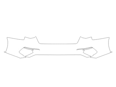 s3 3M Clear Bra Door Cup Precut PPF Diagram