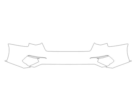 s3 3M Clear Bra Door Cup Precut PPF Diagram