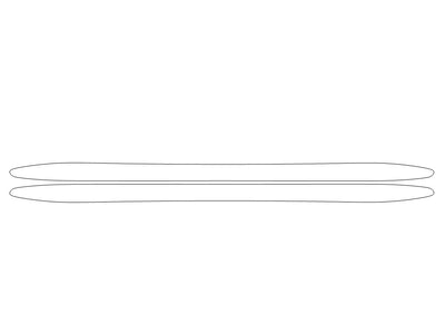 s3 Avery Dennison Clear Bra Door Cup Precut PPF Diagram