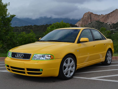 audi s4 2000-2001 (sedan) Headlight Protection Installation Location