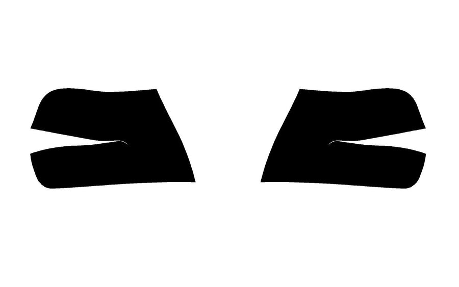 s4 (sedan) Precut Tail Light Tint Diagram