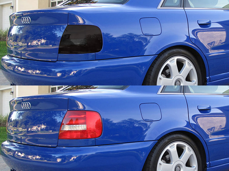 s4 (sedan) Before and After Smoked Taillights
