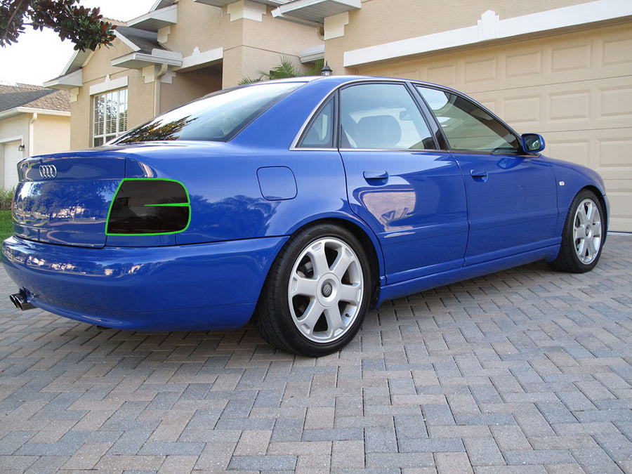 s4 (sedan) Tail Light Tint Installation Points