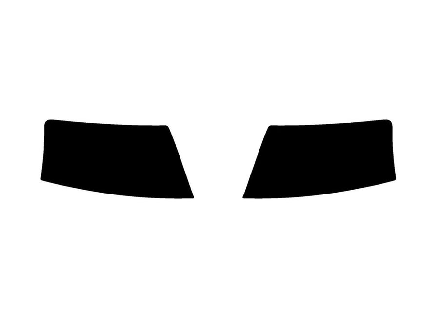 s4 (convertible) Precut Tail Light Tint Diagram