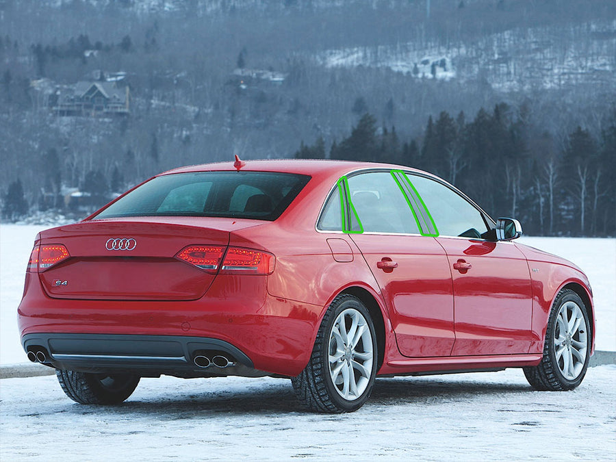 audi s4 2004-2008 (sedan) Pillar Post Trim Installation Location