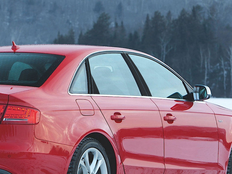 audi s4 2004-2008 (sedan) Gloss Black Pillar Cover Diagram