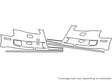 s4 Avery Dennison Clear Bra Bumper Precut PPF Diagram