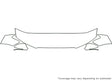 s4 Avery Dennison Clear Bra Hood Precut PPF Diagram
