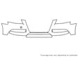 s4 3M Clear Bra Bumper Precut PPF Diagram