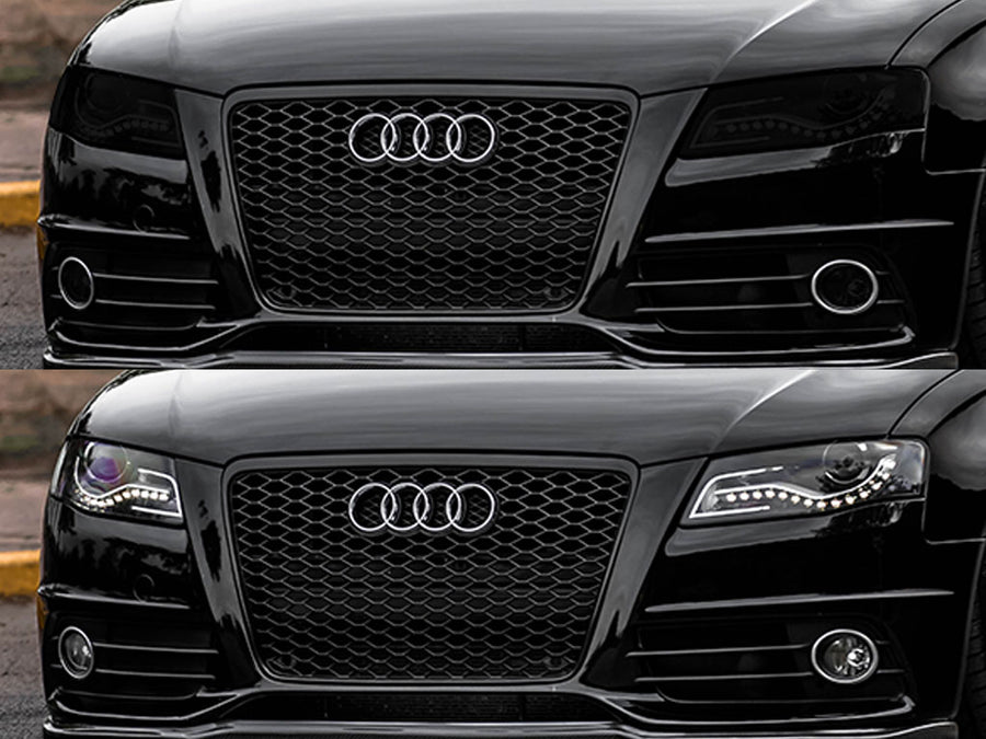 audi s4 2009-2012 Headlight Tint Appearance