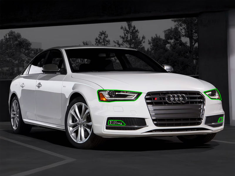 audi s4 2013-2016 Headlight Protection Installation Location