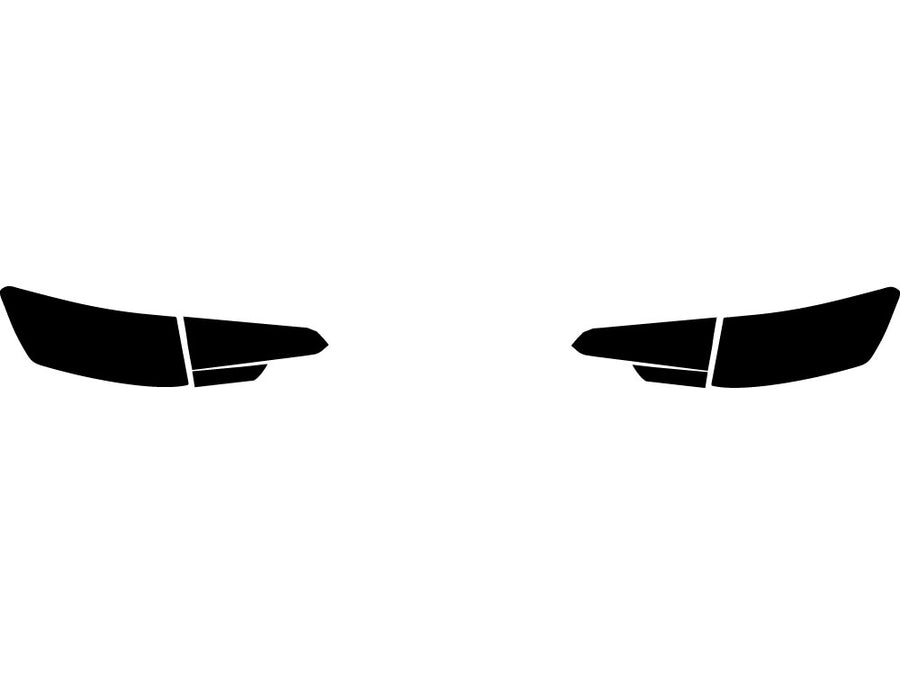 s4 (sedan) Precut Tail Light Tint Diagram