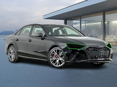 audi s4 2020-2025 Headlight Tint Location