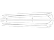 s4 3M Clear Bra Door Cup Precut PPF Diagram