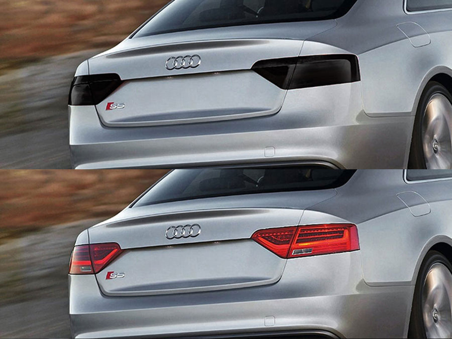 s5 (coupe / convertible) Before and After Smoked Taillights