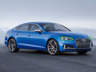 audi s5 2018-2019 Headlight Protection Installation Location