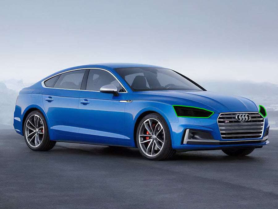 audi s5 2018-2019 Headlight Tint Location
