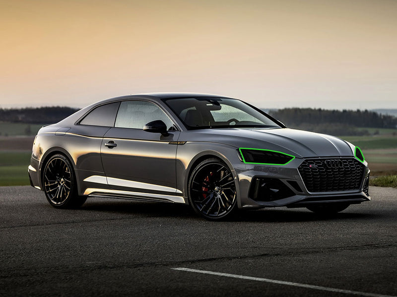 audi s5 2020-2024 Headlight Tint Location