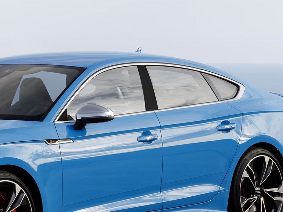 audi s5 2020-2024 (sportback) Gloss Black Pillar Cover Diagram