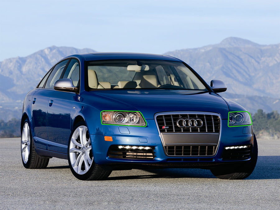 audi s6 2007-2008 Headlight Protection Installation Location