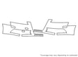 s6 Avery Dennison Clear Bra Bumper Precut PPF Diagram