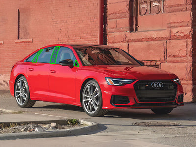 audi s6 2019-2024 Pillar Post Trim Installation Location