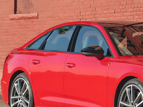 audi s6 2019-2024 Carbon Fiber Pillar Cover Diagram