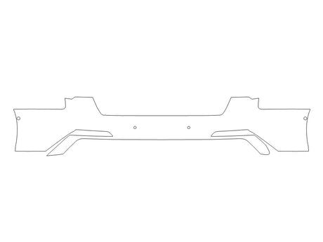 s6 3M Clear Bra Door Cup Precut PPF Diagram