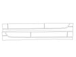s6 3M Clear Bra Door Cup Precut PPF Diagram