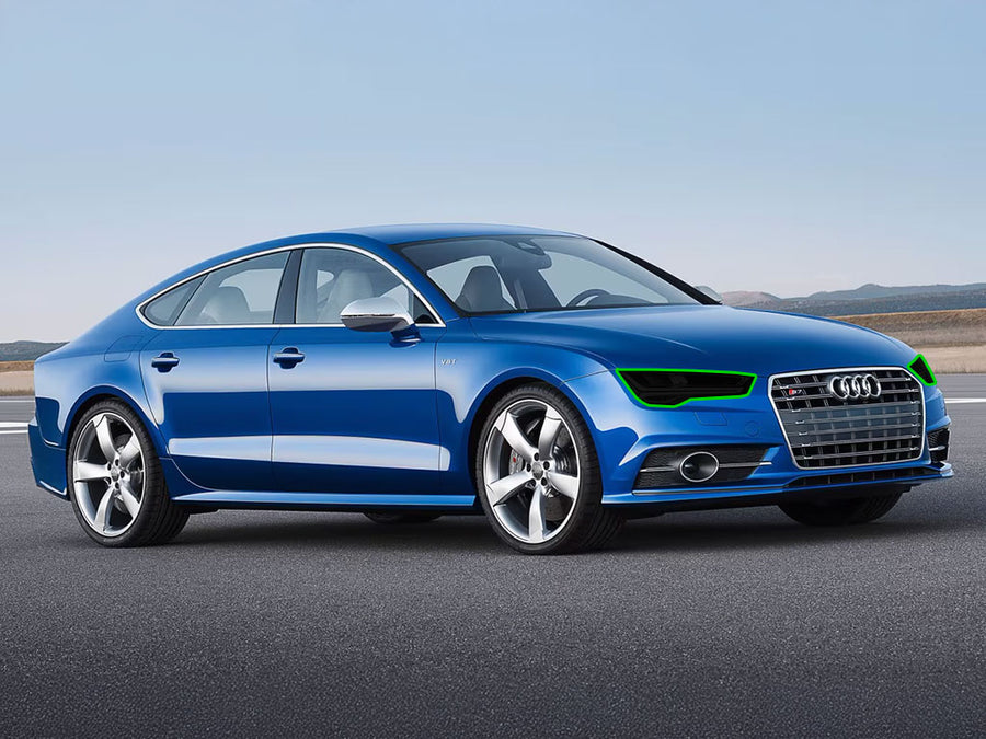 audi s7 2016-2018 Headlight Tint Location