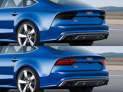 s7 Before and After Smoked Taillights