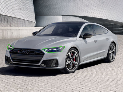 audi s7 2020-2025 Headlight Protection Installation Location
