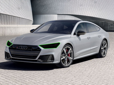 audi s7 2020-2025 Headlight Tint Location