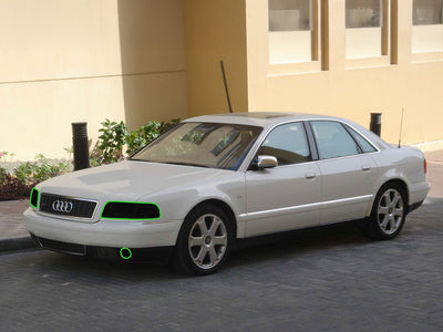 audi s8 2001-2003 Headlight Tint Location