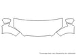 s8 Avery Dennison Clear Bra Hood Precut PPF Diagram
