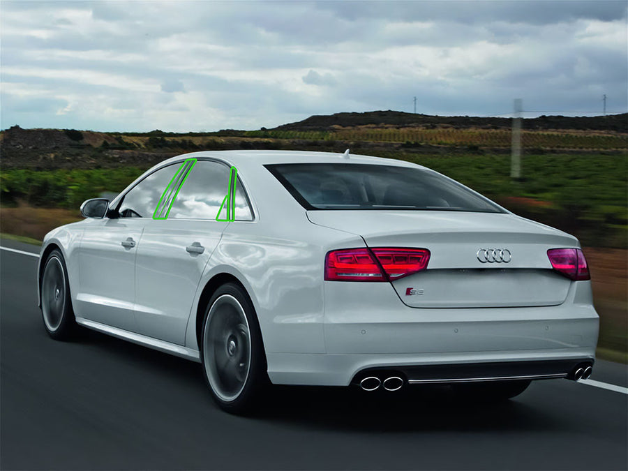 audi s8 2007-2009 Pillar Post Trim Installation Location