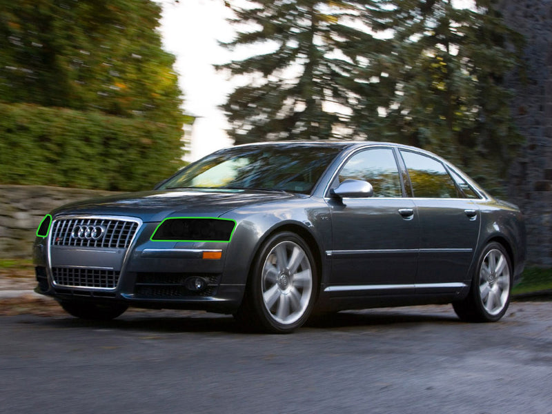 audi s8 2007-2009 Headlight Tint Location