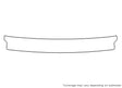 s8 3M Clear Bra Bumper Precut PPF Diagram