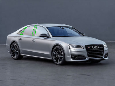 audi s8 2013-2018 Pillar Post Trim Installation Location